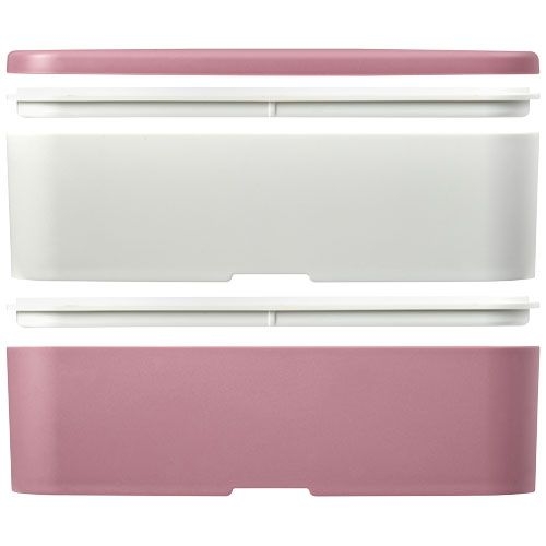 PF210182-8MIYO Renew 700_700 ml Doppel-Lunchbox_ rosa_elfenbeinweiss_weiss