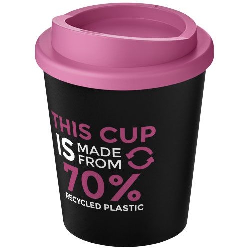 PF210454-11Americano® Espresso Eco 250 ml recycelter Isolierbecher _ schwarz_magenta
