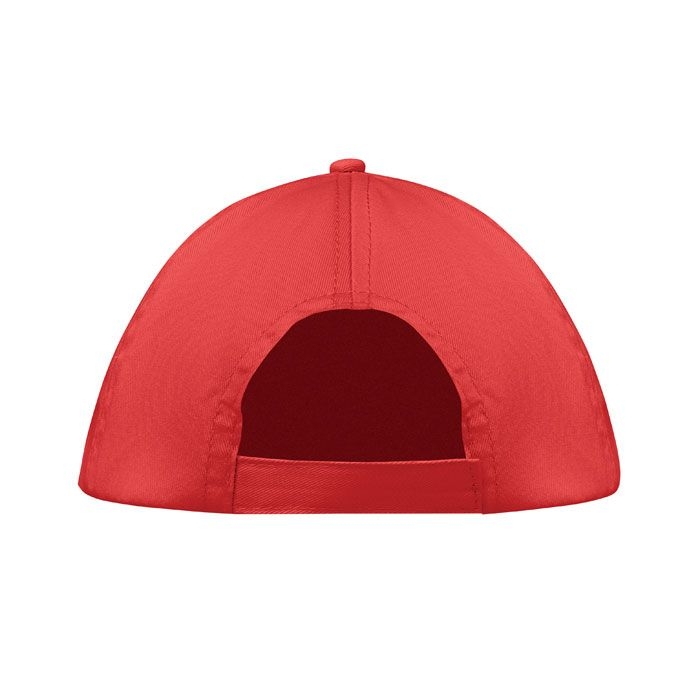 MO1447-05Buzz 5-Panel-Baseball-Cap_ rot