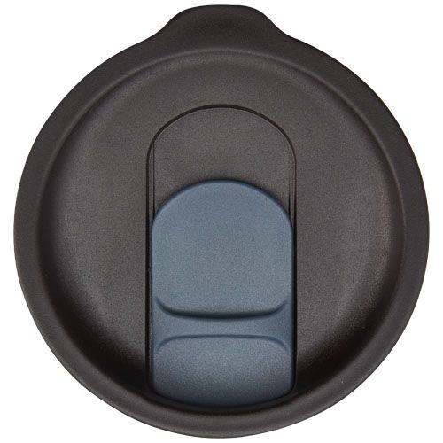 PF100731-2Nordia 400 ml doppelwandiger Becher aus Recyclingmaterial_ dunkelblau