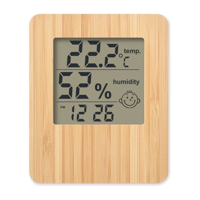 MO6562-40Suncity Wetterstation Bambus_ holz