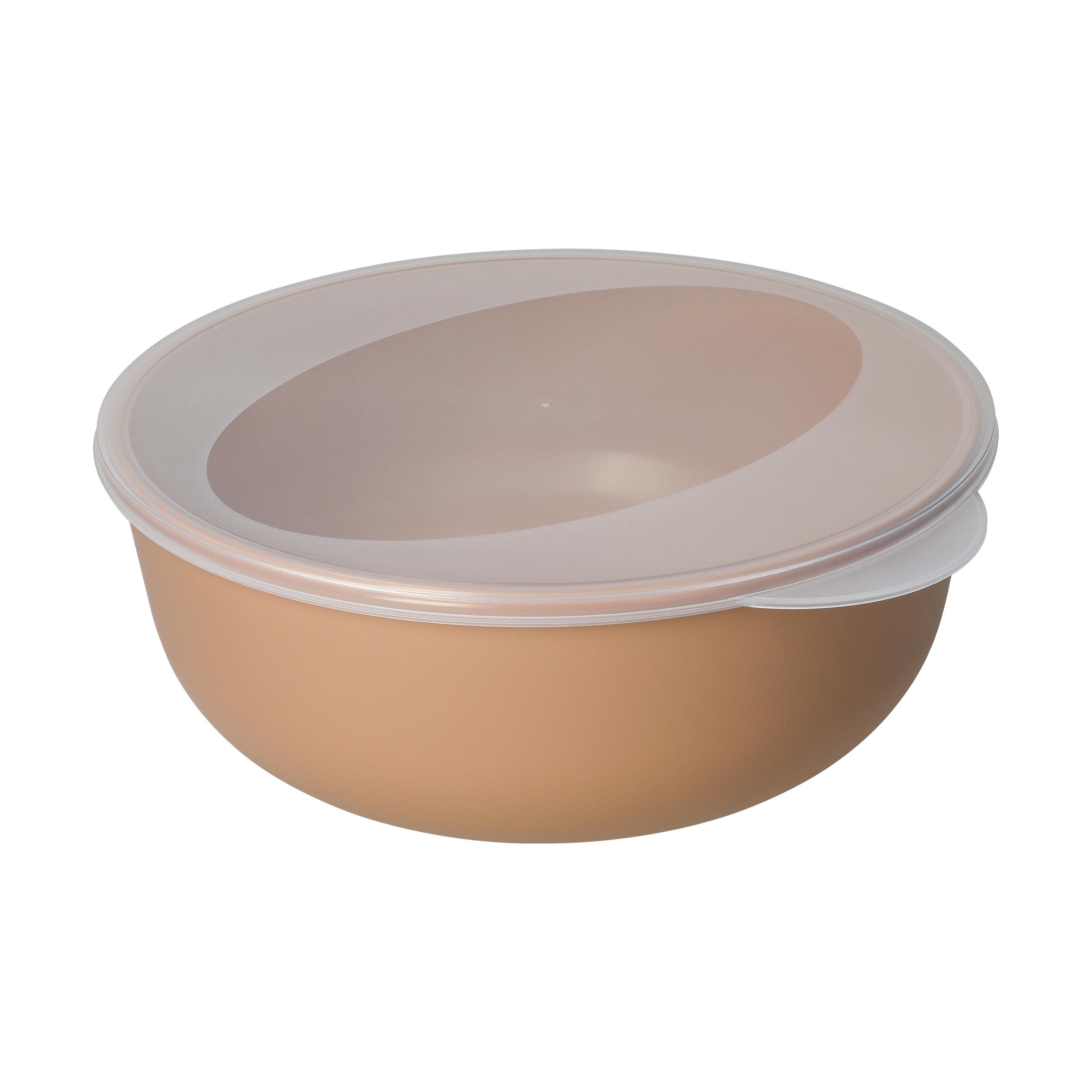 EL02120-1Food-Bowl _ToGo_ Classic_ 2_2 l_ bestaendiges braun_ transparent