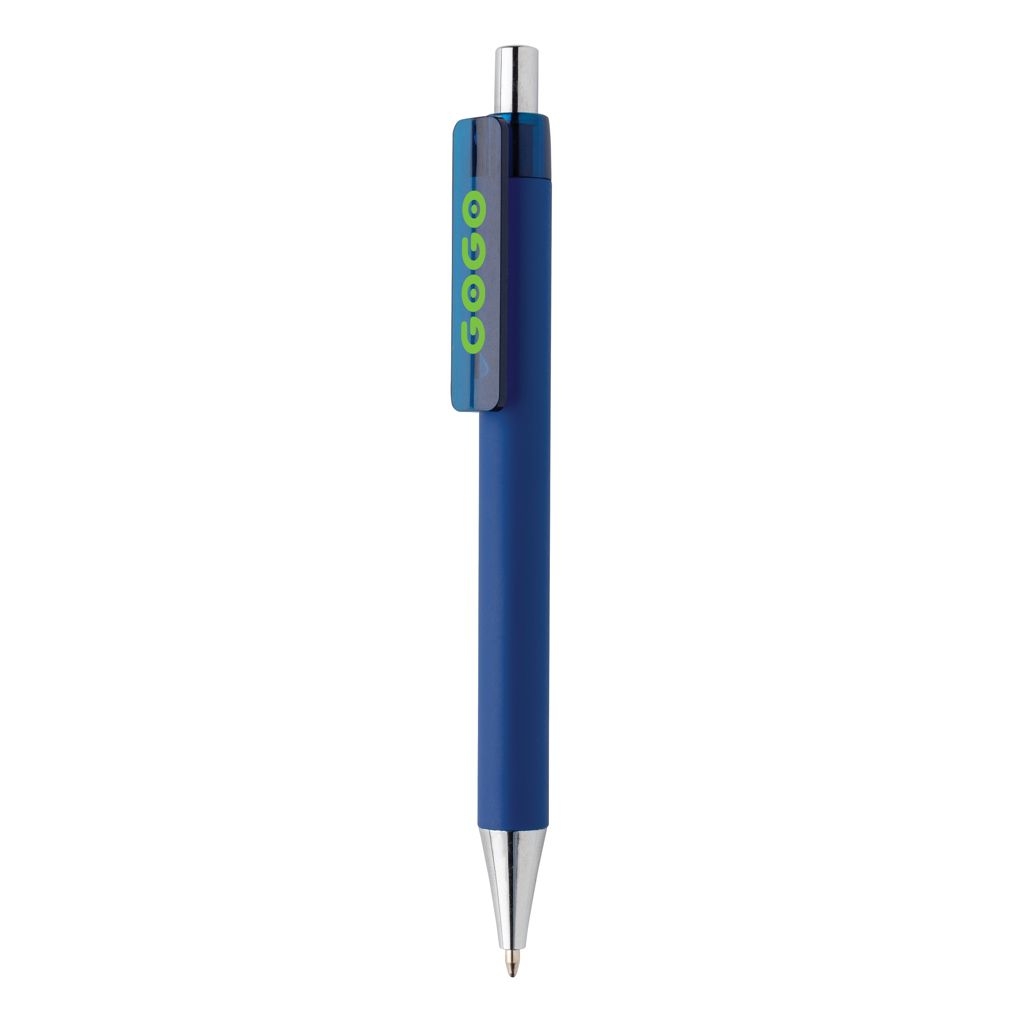 XDP610.70-5X8 Stift mit Smooth-Touch aus RCS recyceltem ABS_ navy blau