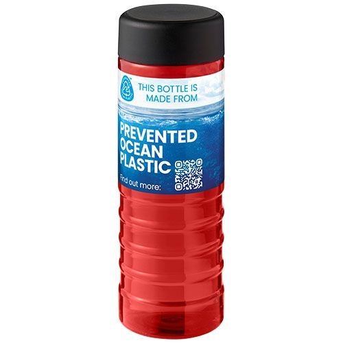PF210481-6H2O Active® Eco Treble 750 ml Sportflasche mit Drehdeckel_ rot_schwarz