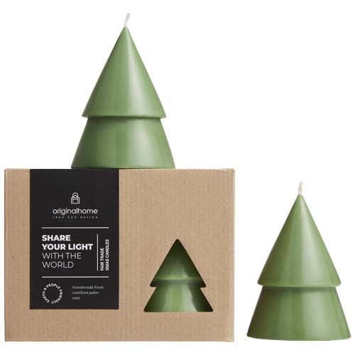 PF126324Originalhome Weihnachtsbaum Kerze M_ 2er Set