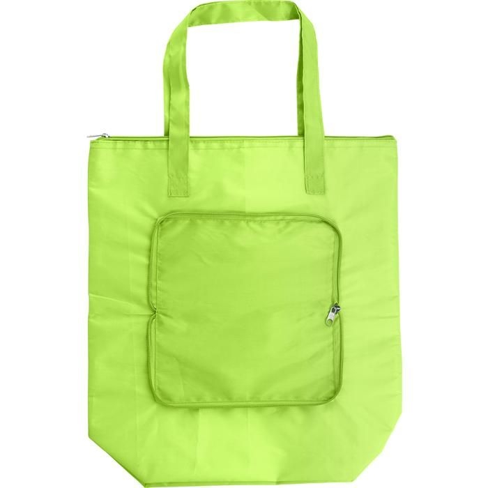 GI739612-19Kuehltasche aus Polyester _210T_ Hal_ lime