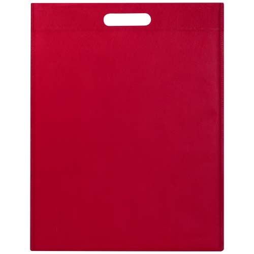 PF130103-2EcoSeal 5 L GRS-recycelte Nonwoven Tragetasche_ rot