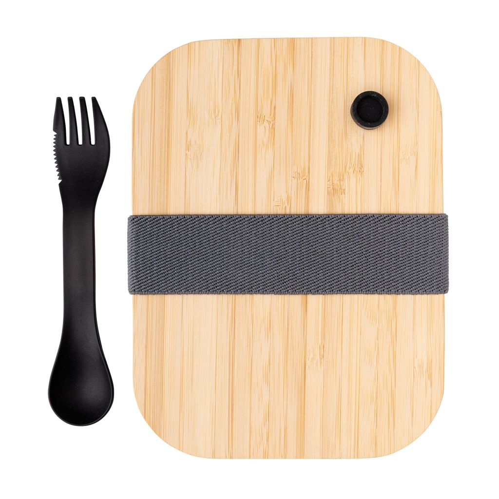 XDP269.56-0Lunch-Box aus Glas mit Bambusdeckel_ transparent