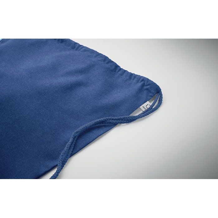 MO2402-37Cabetri Colour Beutel mit Kordelzug recycelt_ koenigsblau