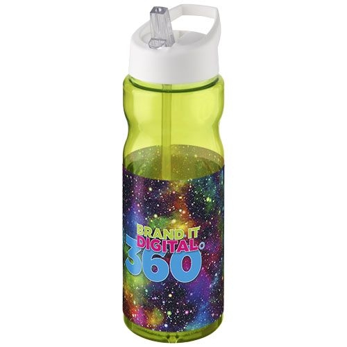 PF210049-35H2O Active® Base 650 ml Sportflasche mit Ausgussdeckel_ limone_weiss
