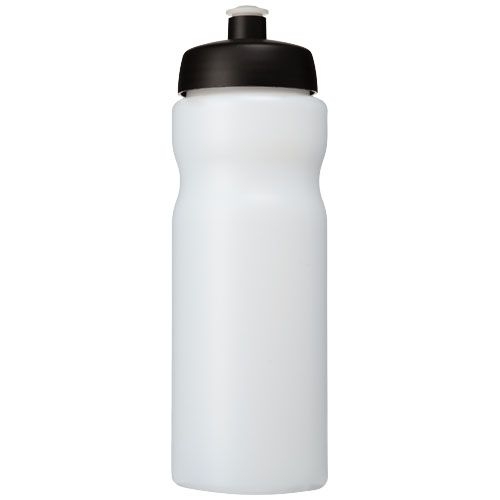 PF210684-16Baseline® Plus 650 ml Sportflasche_ transparent_schwarz