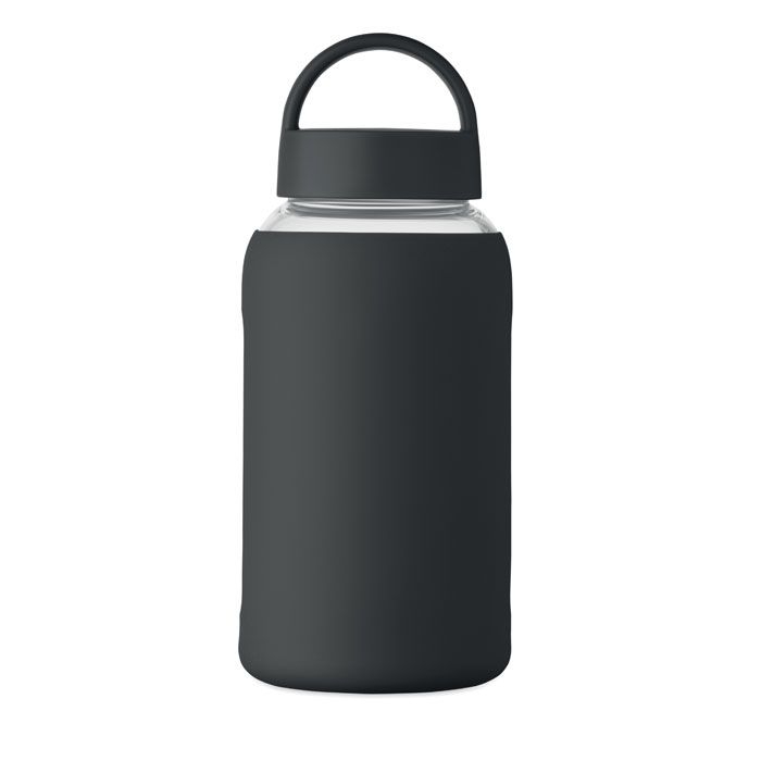 MO2912-03Boris Flasche Borosilikatglas 600ml_ schwarz