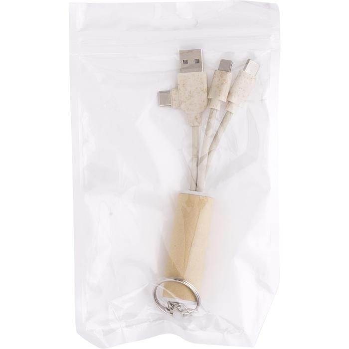 GI976589-11USB-Ladegeraet Schluesselanhaenger Tyson_ brown