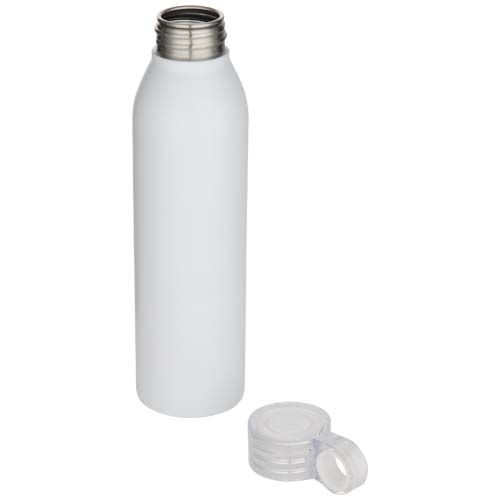 PF100869-1Grom 650 ml RCS-zertifizierte Trinkflasche aus recyceltem Edelstahl_ weiss