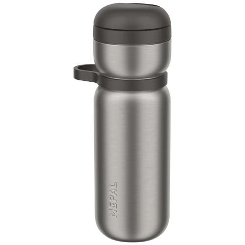 PF100910-3Mepal Twist 600 ml Thermo-Sportflasche_ schwarz