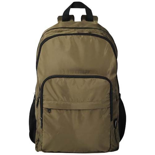 PF130086-4Trend Plus 15_ Laptop-Rucksack aus recyceltem GRS-Material 20 L_ waldgruen