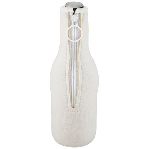 PF113287-1Fris Flaschenmanschette aus recyceltem Neopren_ weiss