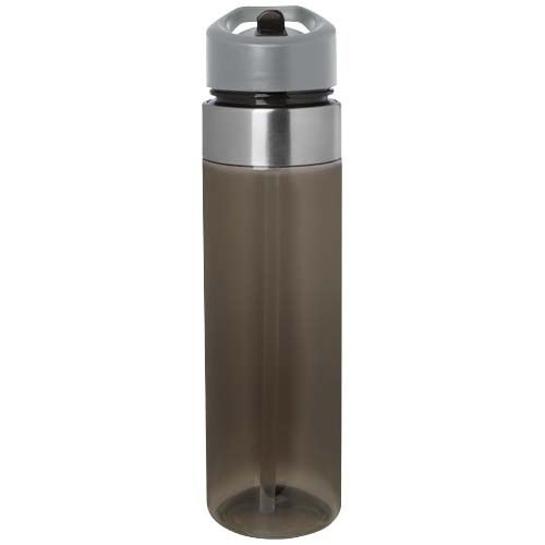 PF100824-5Dylan 650 ml Tritan Flasche mit Ausgussdeckel_ grau