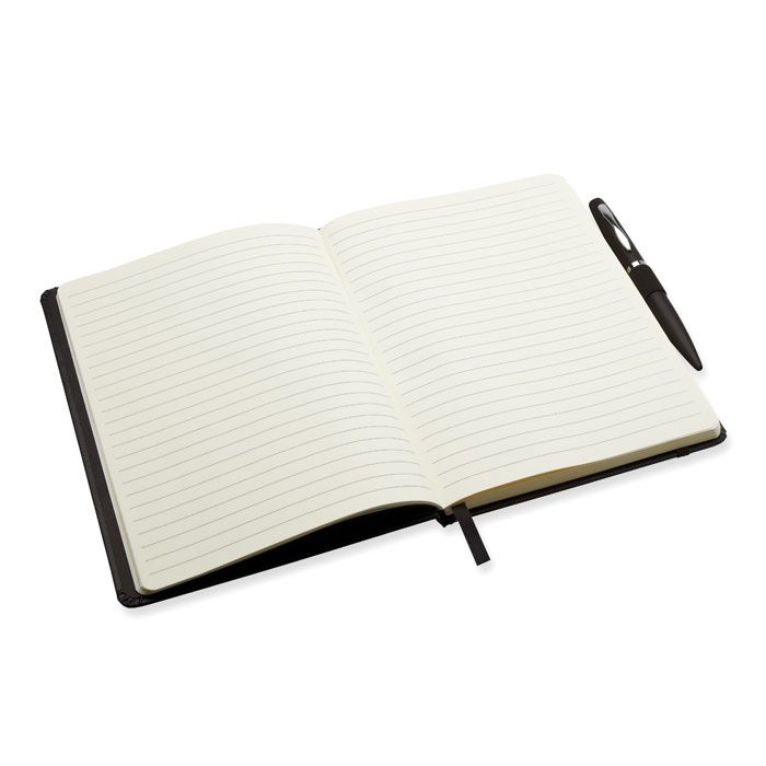 MO8108-03Notaplus DIN A5 Notizbuch_ schwarz