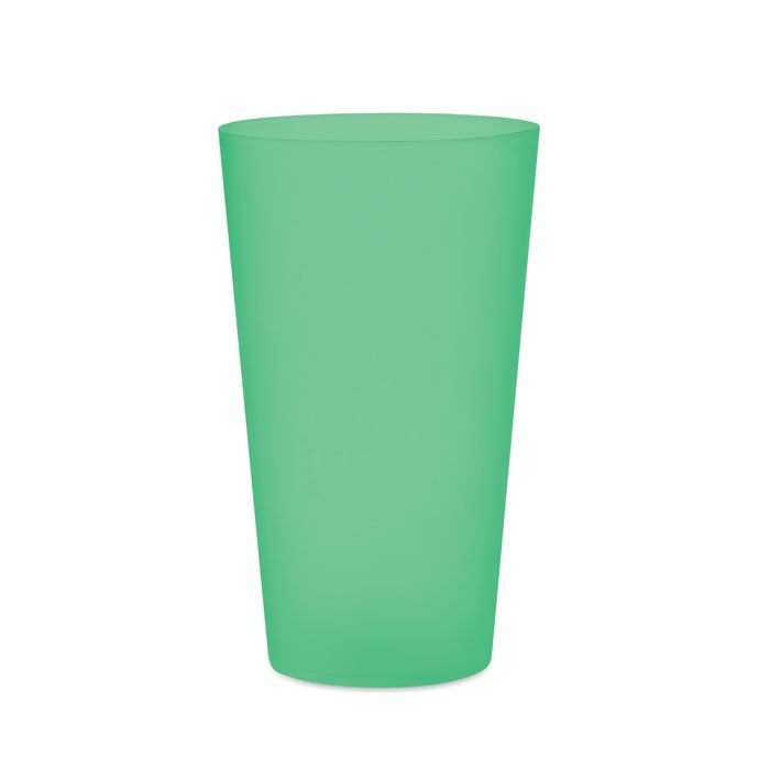 MO9907-24Festa Large Wiederverwendbarer Becher_ transparent gruen