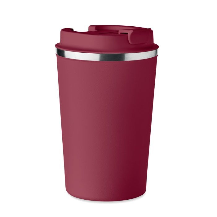 MO6276-02Brace Doppelwandiger Becher 350ml_ bordeaux