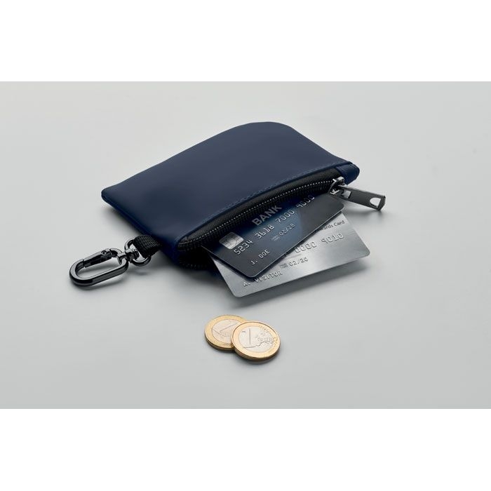 MO3161-85Guardo Schluesseletui PU mit Karabiner_ marineblau
