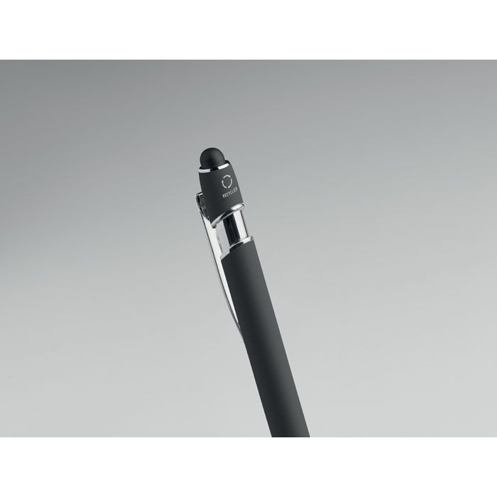 MO2798-03Siparo Druckkugelschreiber mit Stylus_ schwarz