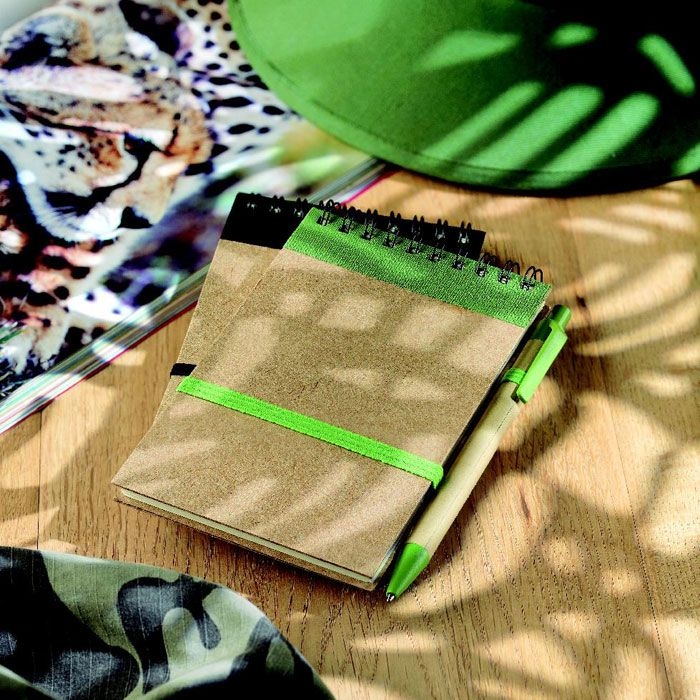 IT3789-48Sonora DIN A6 Notizbuch_ limette