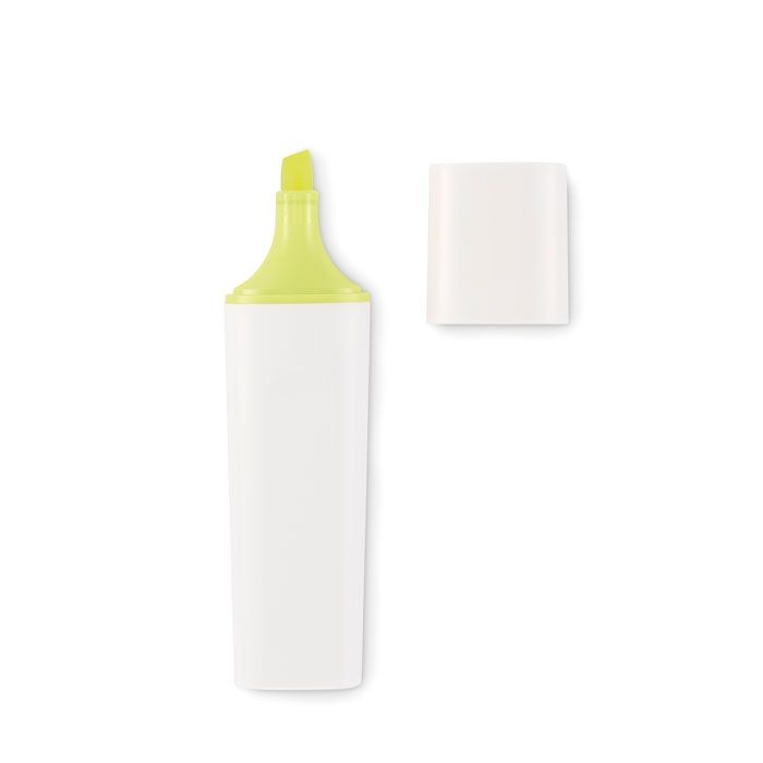 MO2427-70Lit Textmarker RPET_ neon gelb