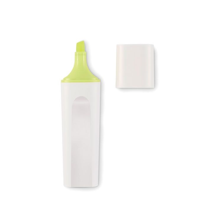 MO2427-70Lit Textmarker RPET_ neon gelb