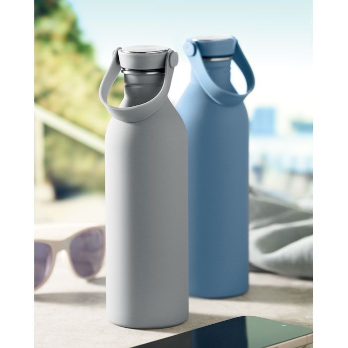 MO2903-07Svalur Einwandige Trinkflasche 500 ml_ grau