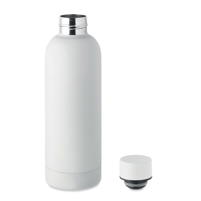 MO6750-06Athena Trinkflasche Edelstahl 500 ml_ weiss