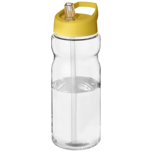 PF210049-24H2O Active® Base 650 ml Sportflasche mit Ausgussdeckel_ transparent_gelb