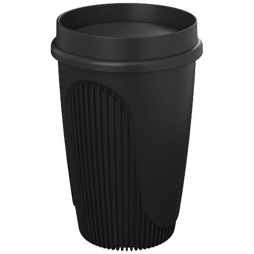 PF210748-4Alto POP 350 ml Becher mit 360°-Deckel_ schwarz