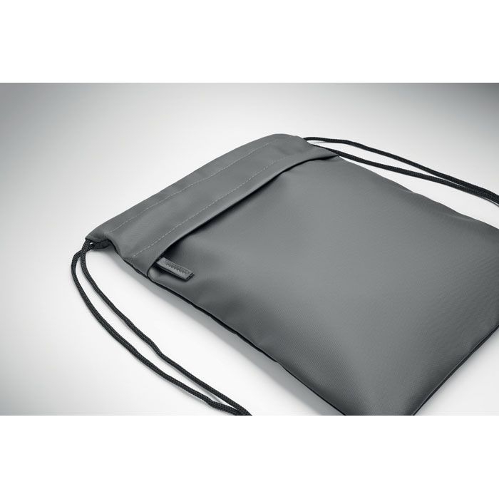 MO2639-15Bangkok Bag Beutel mit Kordelzug 600D RPET_ steingrau