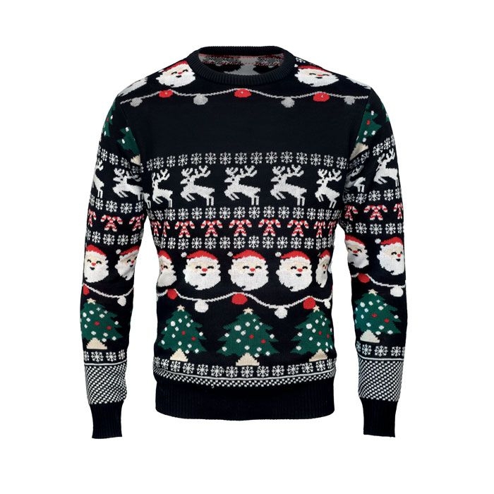 CX1554Shamis Large Weihnachts-LED-Pullover L_XL