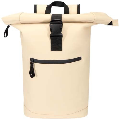PF130093-1Resi Plus 15_ GRS-recycelter Rolltop Rucksack 18 L _ oatmeal