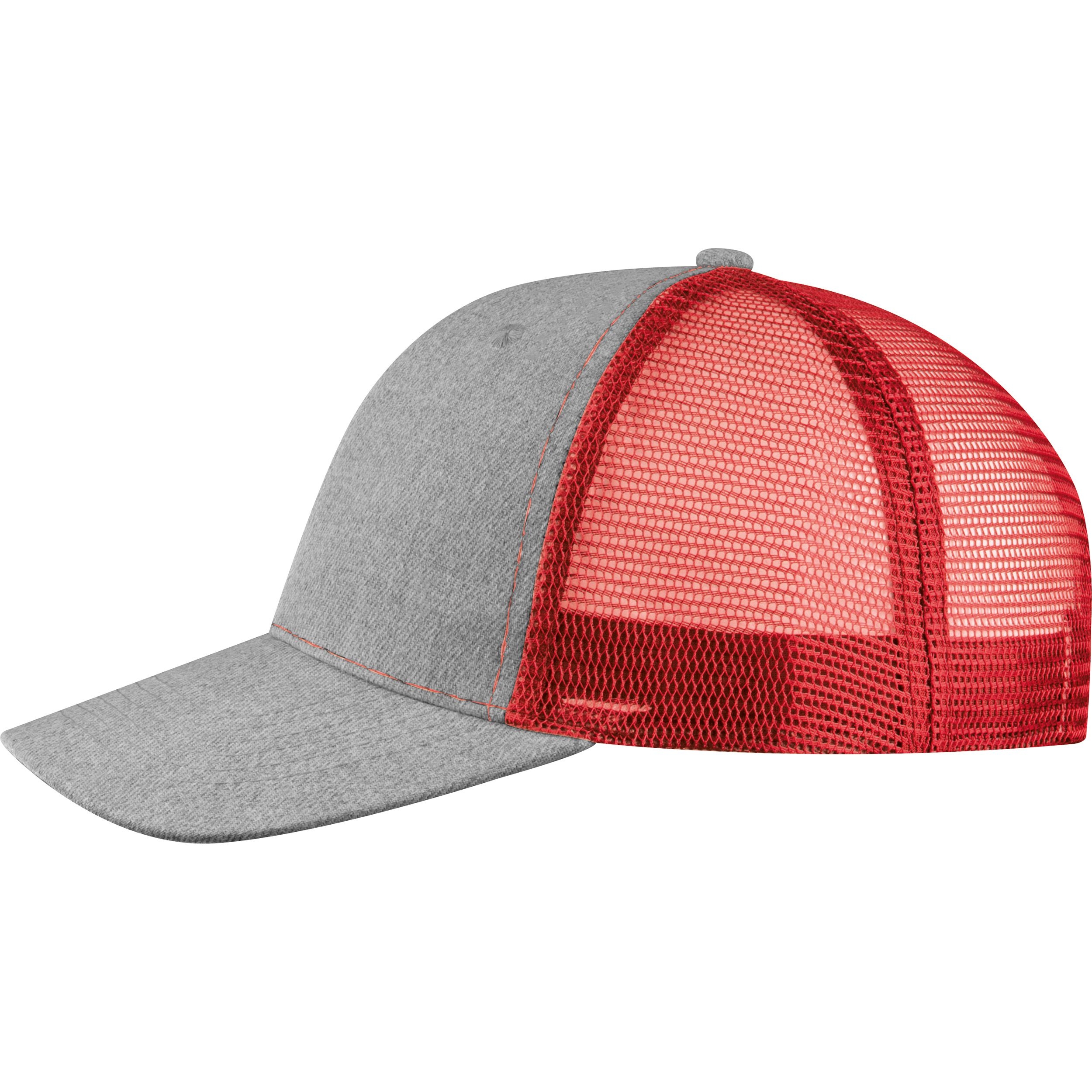 MA51475-05Baseballcap mit Netz FRANKLIN_ rot