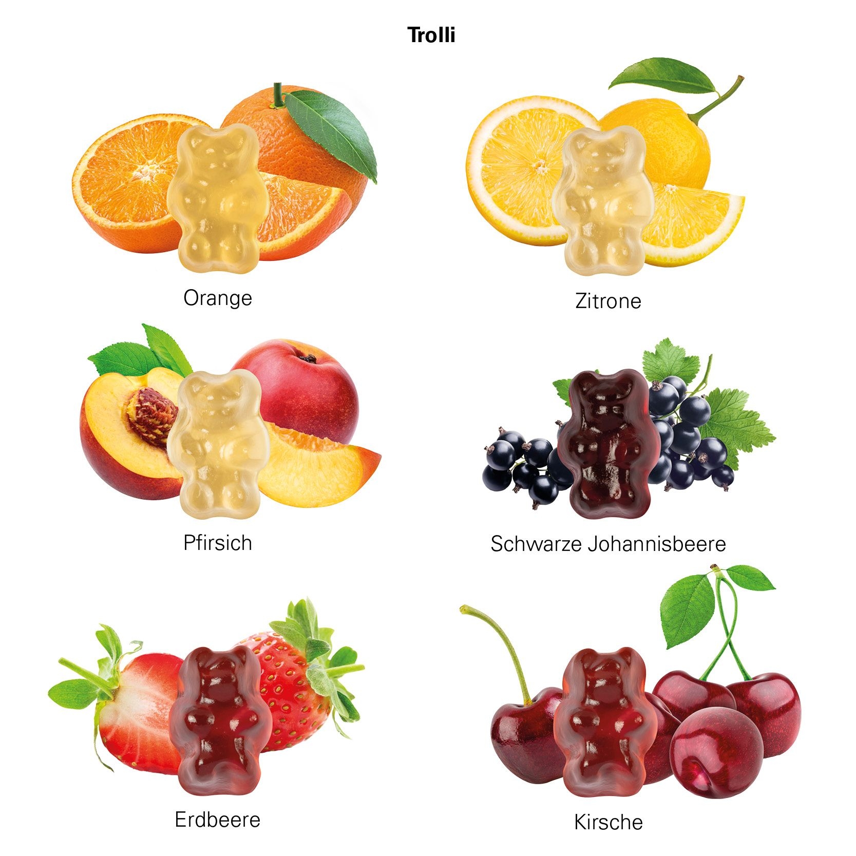 JG10066-1Minituete 15 g Trolli 30 % Fruchtsaft Baerchen_ Fruchtsaft-Baerchen_ weisse Folie