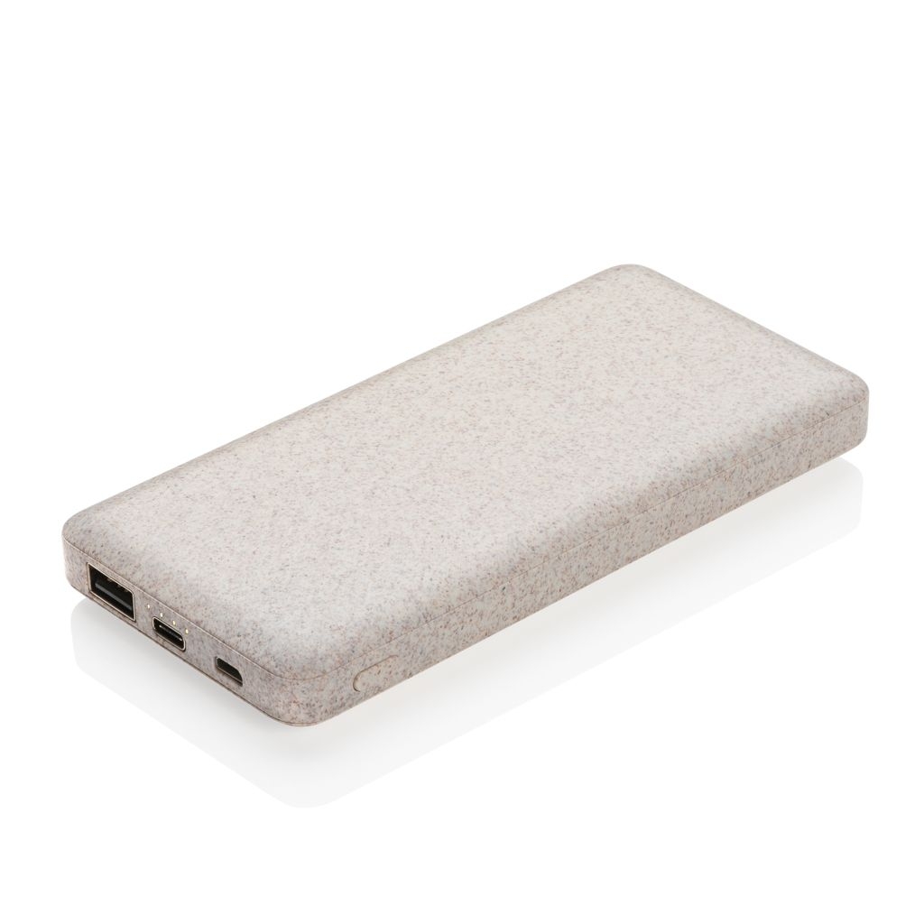 XDP322_29-910.000 mAh Weizenstroh Powerbank_ khaki