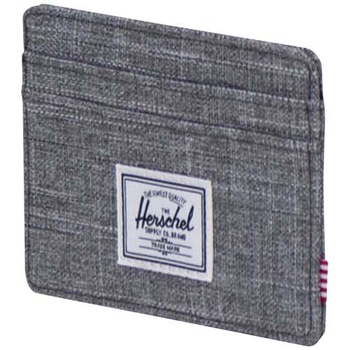 PF120756-2Herschel Charlie Kartenhalter aus recyceltem RFID_ heather grau