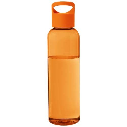 PF100777-6Sky  650 ml Sportflasche aus recyceltem Kunststoff_ orange