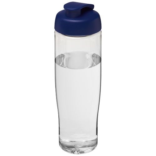 PF210040-3H2O Active® Tempo 700 ml Sportflasche mit Klappdeckel_ transparent_blau