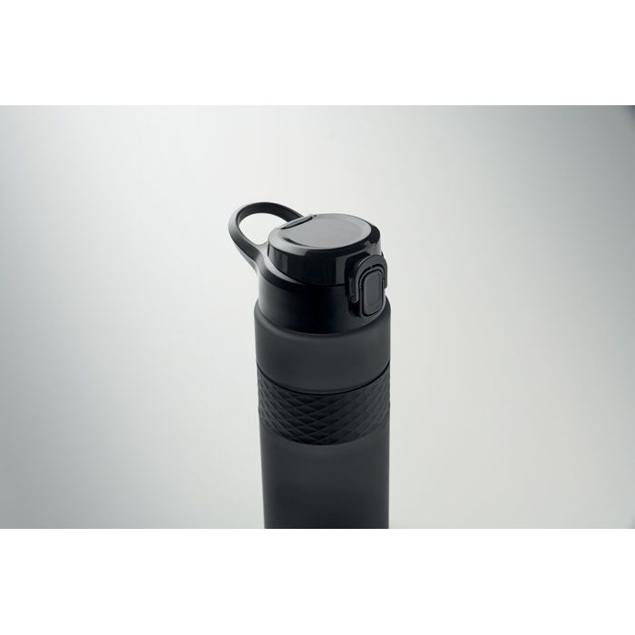 MO2755-03Isjforden Trinkflasche RPET 700ml_ schwarz