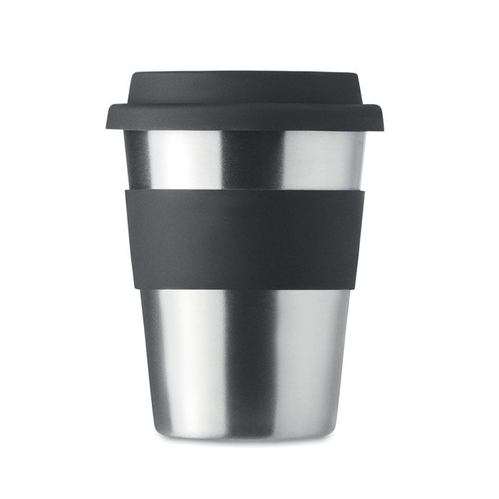 MO6257-03Irmug Trinkbecher Edelstahl 350ml_ schwarz