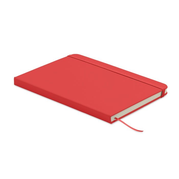 MO3124-05Arcoloop DIN A5 Notizbuch recy. PU_ rot