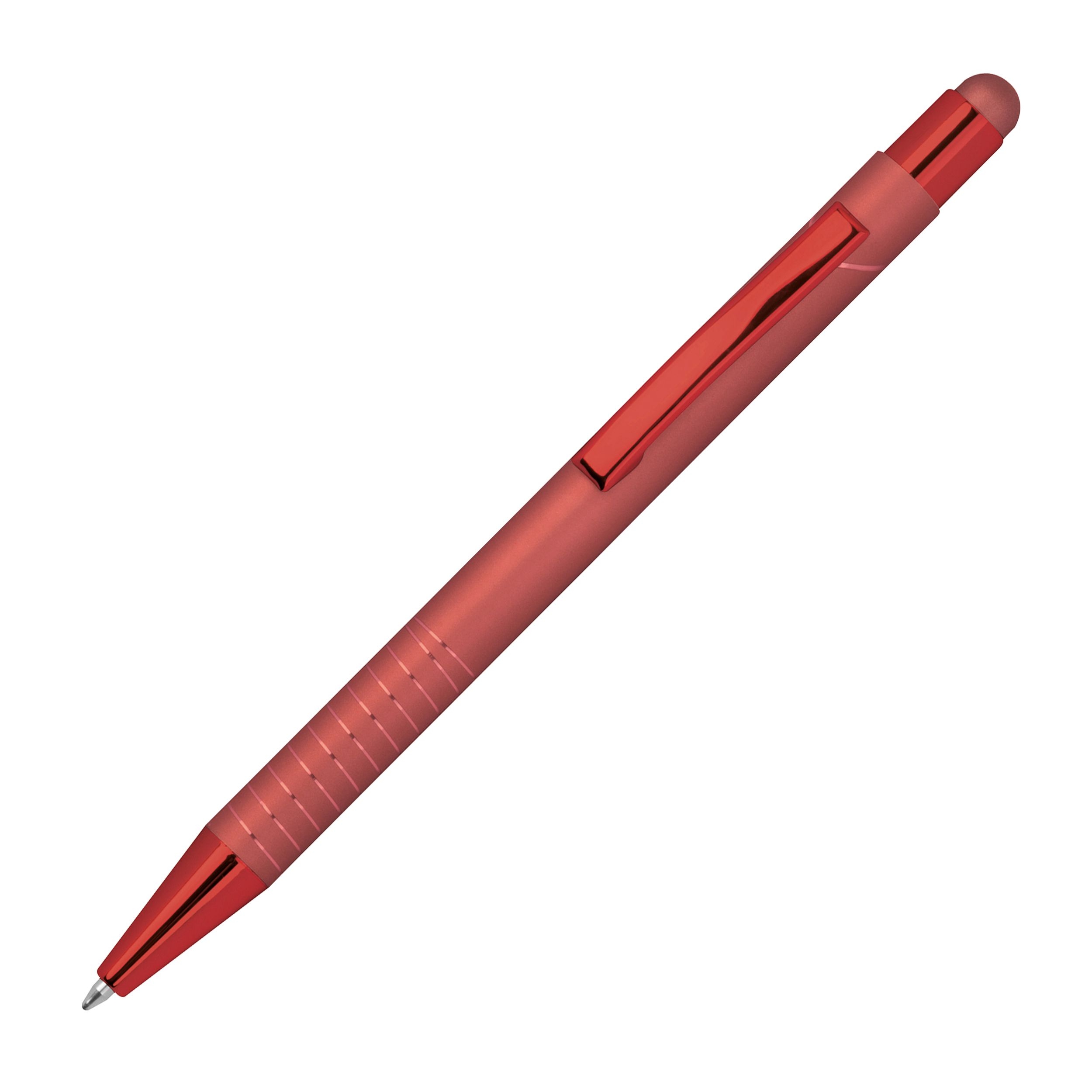 MA15413-05Kugelschreiber mit Touch Pen ANGELO_ rot