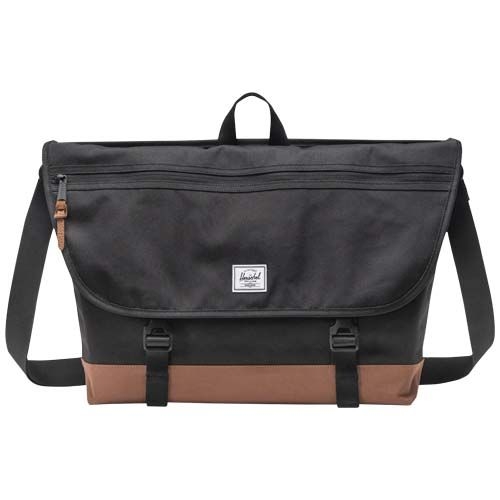 PF120757-1Herschel Cove recycelte Umhaengetasche 22_5 L_ schwarz