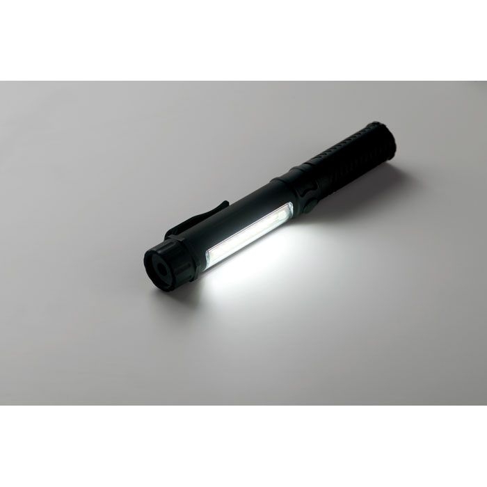 MO2932-03Taier Magnetische LED-Taschenlampe_ schwarz