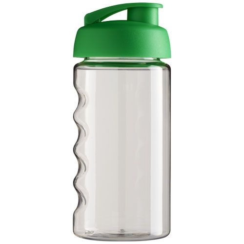 PF210050-7H2O Active® Bop 500 ml Sportflasche mit Klappdeckel_ transparent_gruen
